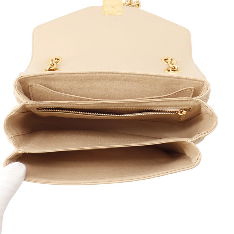 セリーヌ チェーンショルダーバッグ C ミディアム キルティング 187253BFC CELINE バッグ