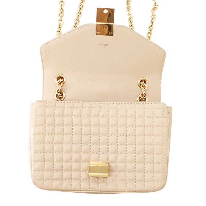 セリーヌ チェーンショルダーバッグ C ミディアム キルティング 187253BFC CELINE バッグ