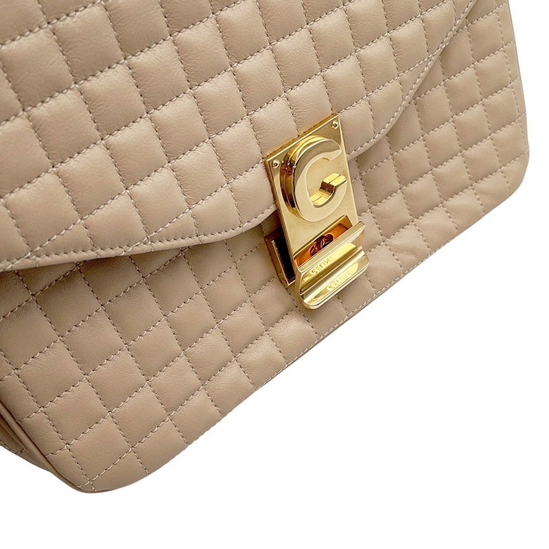 セリーヌ チェーンショルダーバッグ C ミディアム キルティング 187253BFC CELINE バッグ