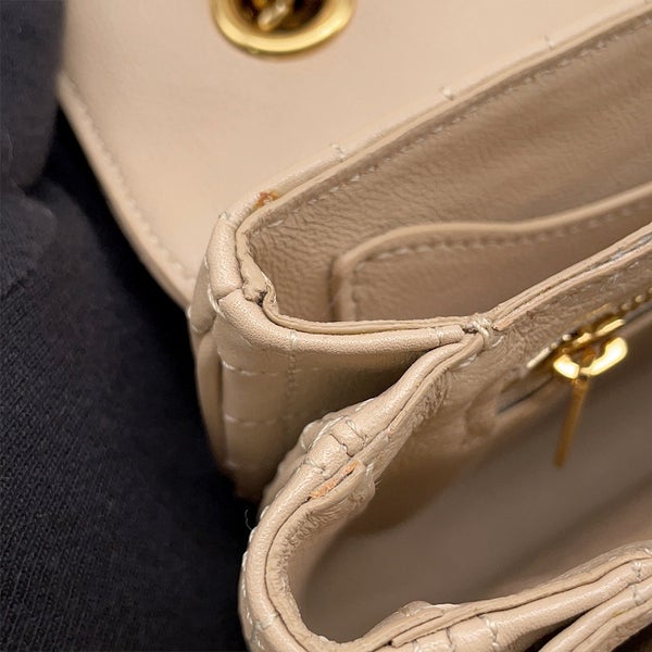 セリーヌ チェーンショルダーバッグ C ミディアム キルティング 187253BFC CELINE バッグ