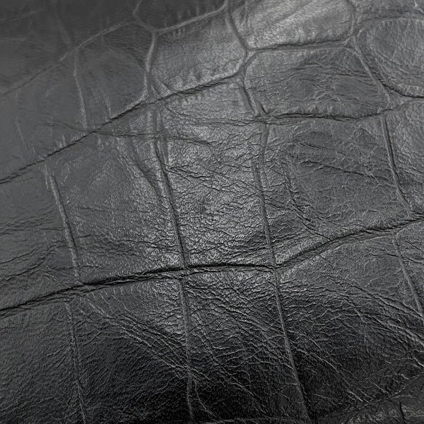 サンローランパリ クラッチバッグ カサンドラ YSL ジップ 型押しレザー 453249 SAINT LAURENT PARIS 黒