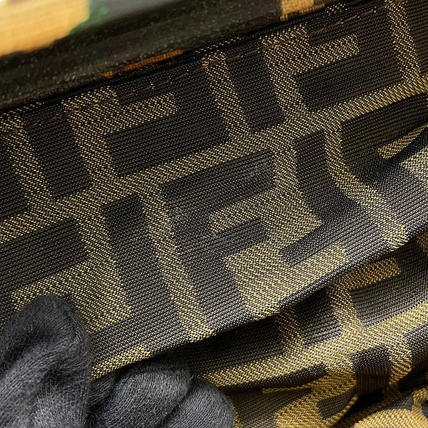フェンディ キャリーケース ヴィンテージ カモフラージュ PVC レザー 7VV060 FENDI スーツケース トラベル 旅行