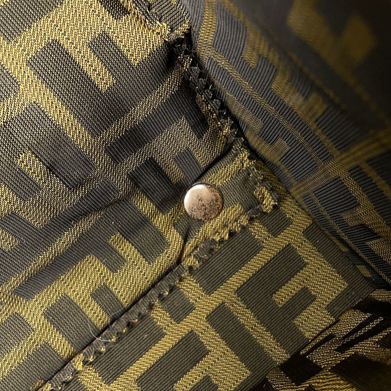 フェンディ キャリーケース ヴィンテージ カモフラージュ PVC レザー 7VV060 FENDI スーツケース トラベル 旅行
