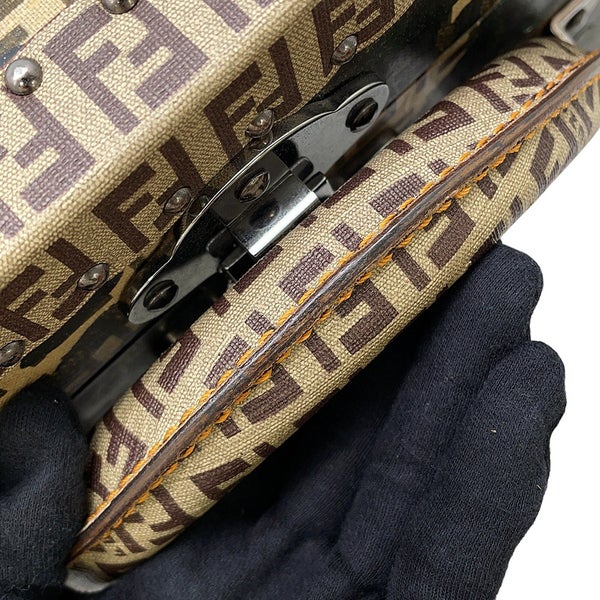 フェンディ キャリーケース ヴィンテージ カモフラージュ PVC レザー 7VV060 FENDI スーツケース トラベル 旅行