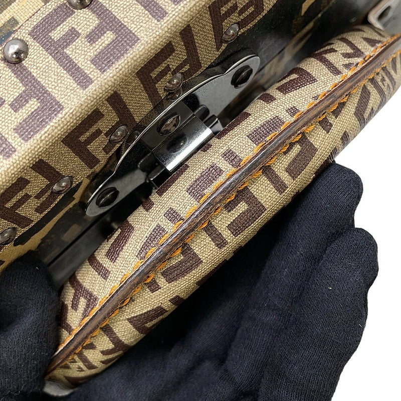 フェンディ キャリーケース ヴィンテージ カモフラージュ PVC レザー 7VV060 FENDI スーツケース トラベル 旅行