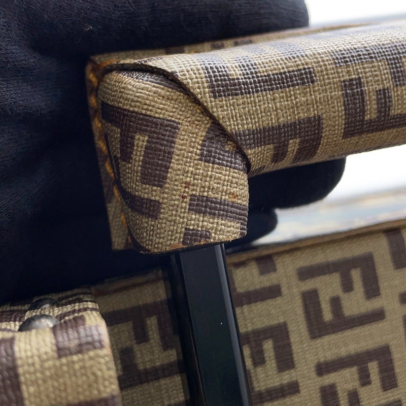 フェンディ キャリーケース ヴィンテージ カモフラージュ PVC レザー 7VV060 FENDI スーツケース トラベル 旅行