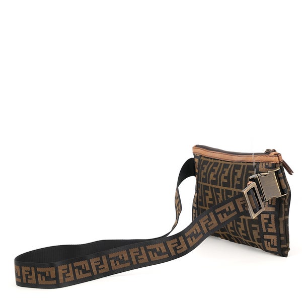 フェンディ ボディバッグ ズッカ柄 キャンバス 7VA187 FENDI