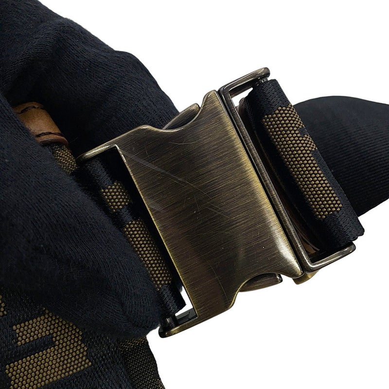 フェンディ ボディバッグ ズッカ柄 キャンバス 7VA187 FENDI