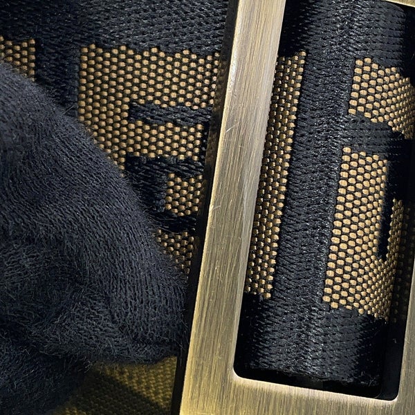 フェンディ ボディバッグ ズッカ柄 キャンバス 7VA187 FENDI