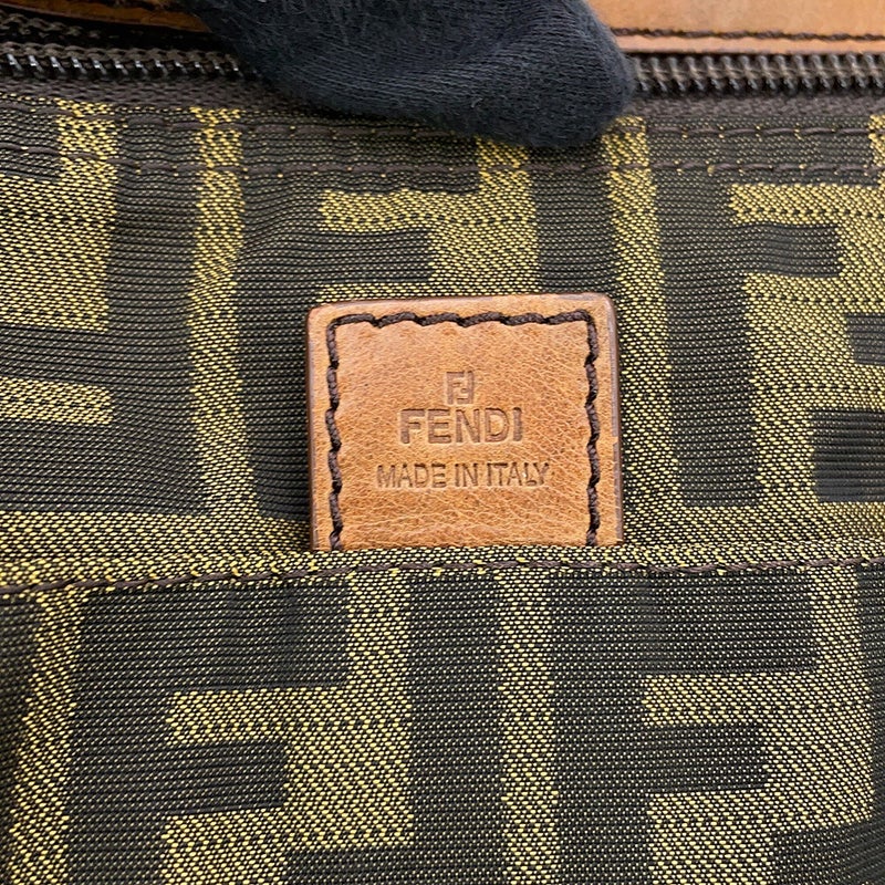 フェンディ ボディバッグ ズッカ柄 キャンバス 7VA187 FENDI