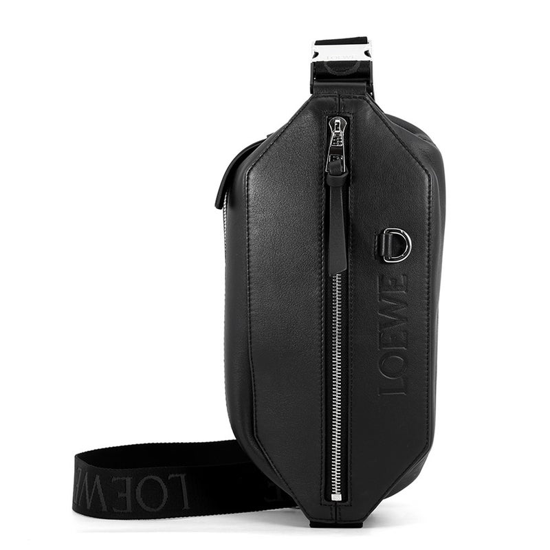 ロエベ ボディバッグ コンバーチブル スリング カーフレザー B777NCNX03 LOEWE 黒