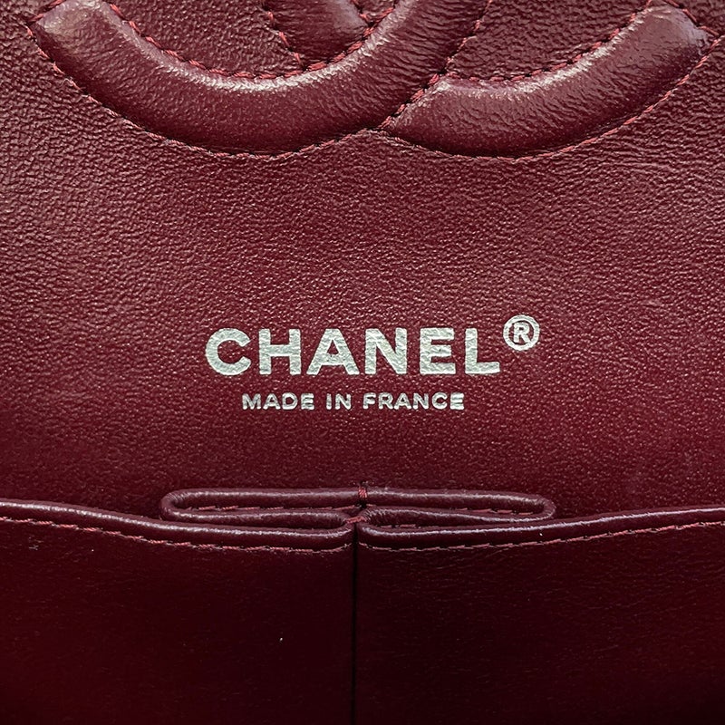 シャネル チェーンショルダーバッグ マトラッセ25 ココマーク キャビアスキン ダブルチェーン A01112 CHANEL 黒
