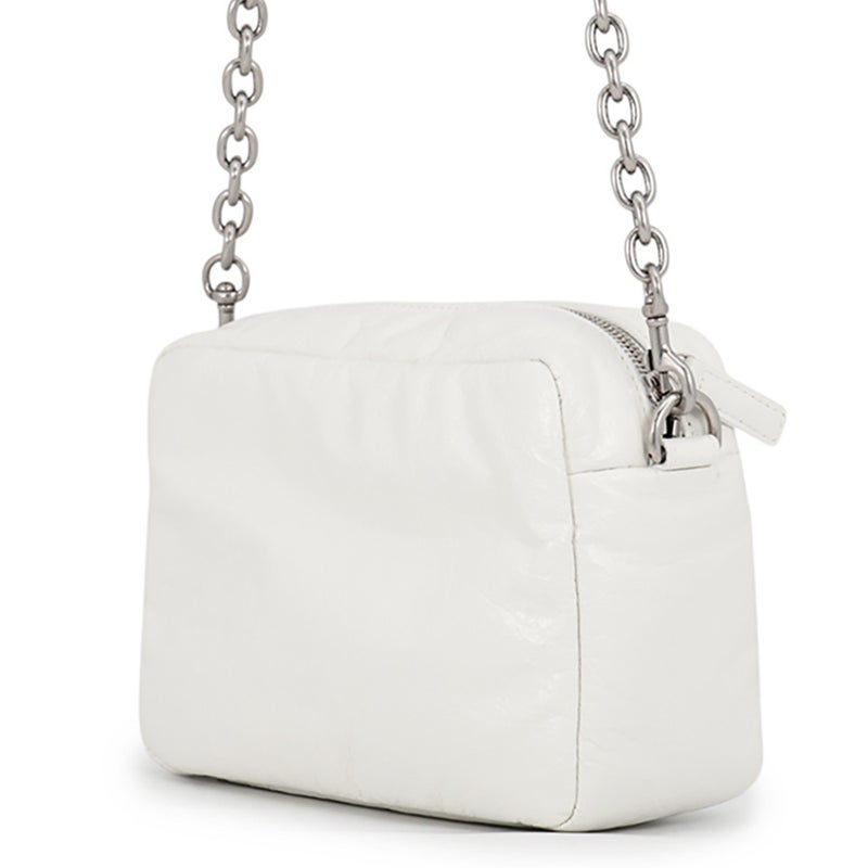 バレンシアガ チェーンショルダーバッグ モナコ カメラバッグ XS 806459 BALENCIAGA バッグ 白