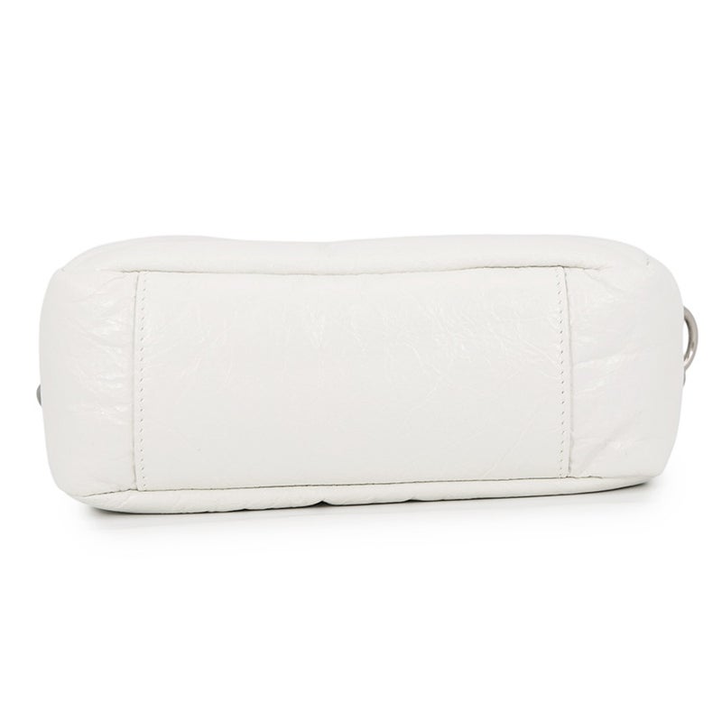バレンシアガ チェーンショルダーバッグ モナコ カメラバッグ XS 806459 BALENCIAGA バッグ 白