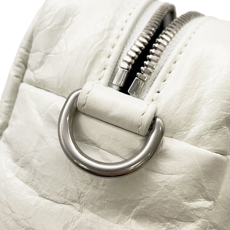 バレンシアガ チェーンショルダーバッグ モナコ カメラバッグ XS 806459 BALENCIAGA バッグ 白