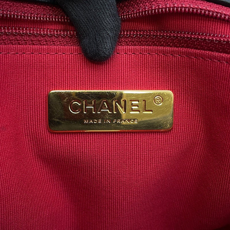 シャネル チェーンショルダーバッグ CHANEL19 フラップバッグ ココマーク ラムスキン AS1160 CHANEL 黒