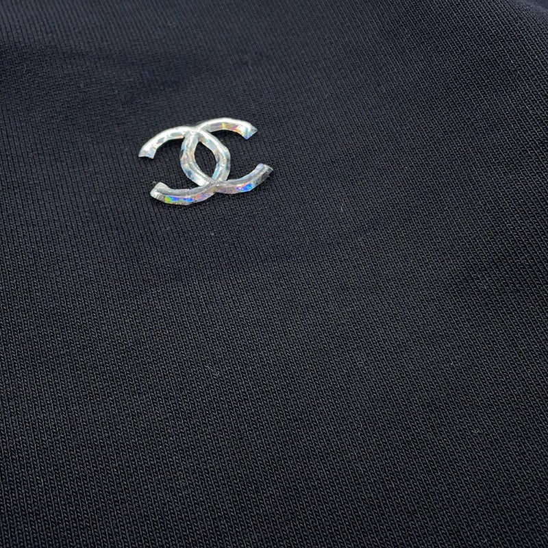 シャネル カーディガン ビジュー ココボタン レディースサイズ34 CHANEL 黒