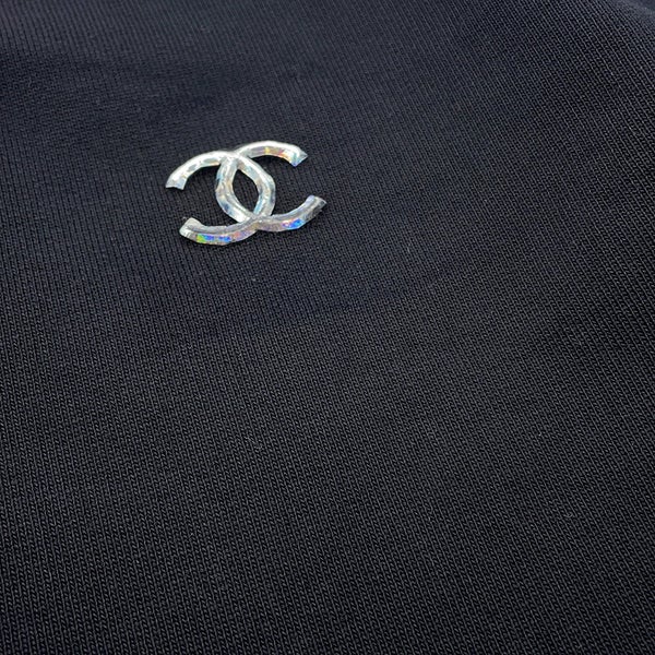 シャネル カーディガン ビジュー ココボタン レディースサイズ34 CHANEL 黒
