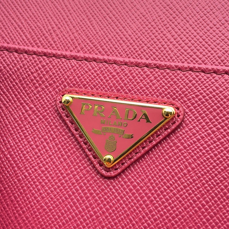 プラダ コインケース トライアングルロゴ コンパクトウォレット L字ファスナー レザー 1ML060 PRADA