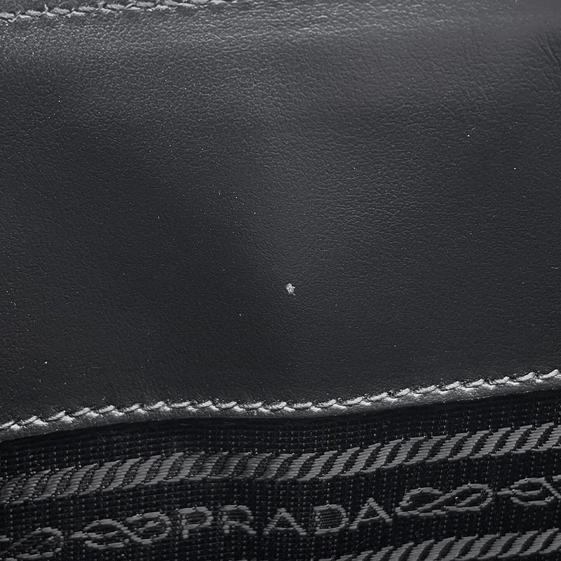 プラダ クラッチバッグ サフィアーノ クラッチ レザー 2VF056 PRADA 黒 セカンドバッグ