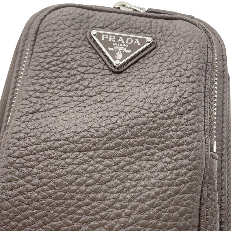 プラダ ボディバッグ スマートフォンケース トライアングルロゴ レザー 2ZH195 PRADA