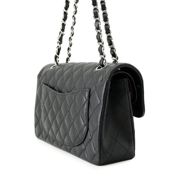 シャネル チェーンショルダーバッグ マトラッセ23 ココマーク ダブルチェーン A01113 CHANEL バッグ 黒