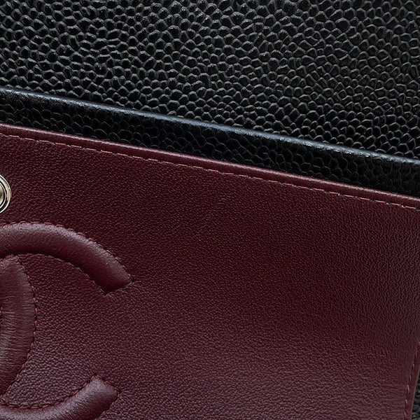 シャネル チェーンショルダーバッグ マトラッセ23 ココマーク ダブルチェーン A01113 CHANEL バッグ 黒
