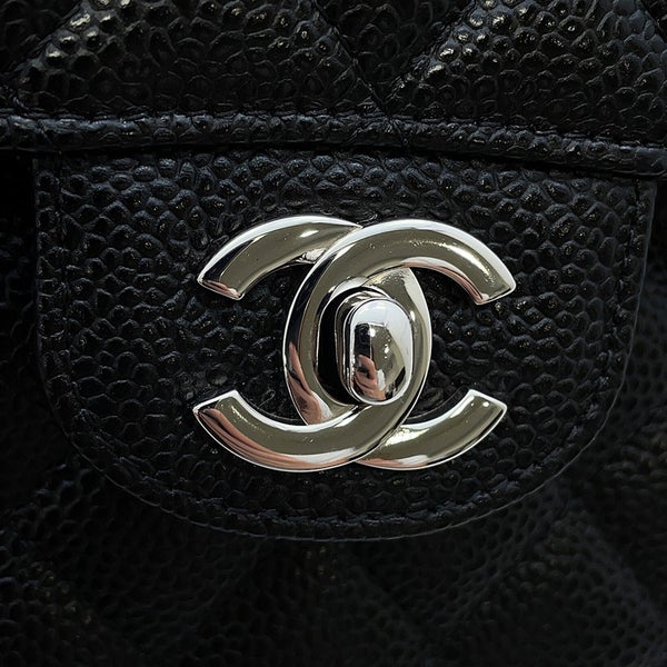 シャネル チェーンショルダーバッグ マトラッセ23 ココマーク ダブルチェーン A01113 CHANEL バッグ 黒
