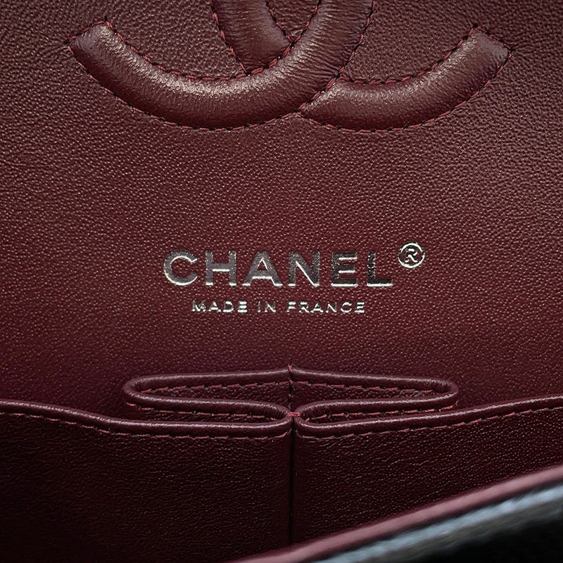 シャネル チェーンショルダーバッグ マトラッセ23 ココマーク ダブルチェーン A01113 CHANEL バッグ 黒
