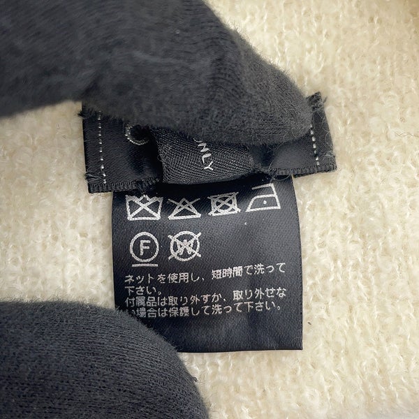 シャネル ニット帽 ココマーク カシミヤ シルク CHANEL 帽子 ニットキャップ 白