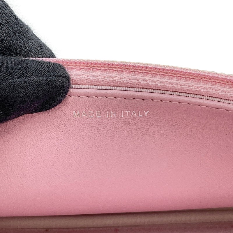 シャネル チェーンウォレット ボーイシャネル マトラッセ ココマーク レザー/ラインストーン A80287 CHANEL 財布