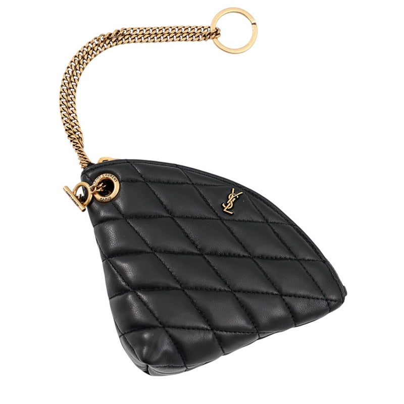 サンローランパリ コインケース サド ラムスキン 802198 SAINT LAURENT PARIS 財布 黒