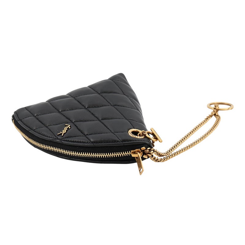 サンローランパリ コインケース サド ラムスキン 802198 SAINT LAURENT PARIS 財布 黒