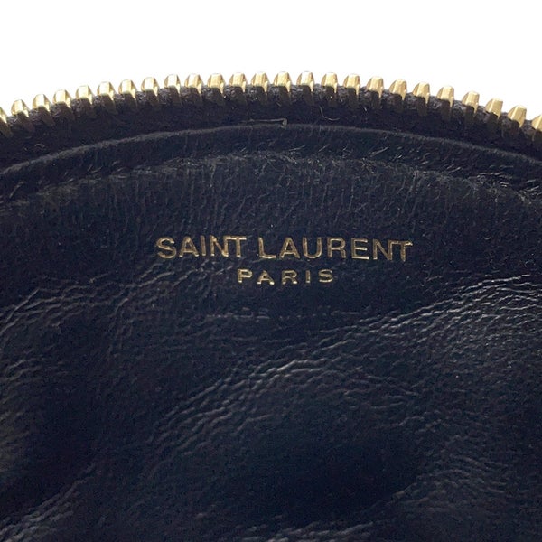 サンローランパリ コインケース サド ラムスキン 802198 SAINT LAURENT PARIS 財布 黒
