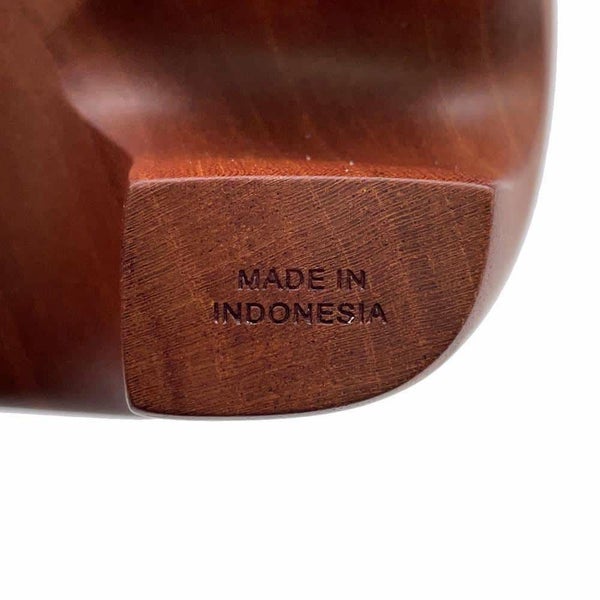 エルメス ペーパー ウェイト ラオ ナチュラル マホガニー HERMES ぞう