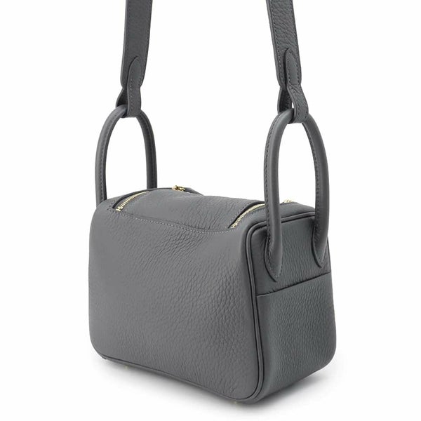 エルメス リンディ2 ミニ アルドワーズ/シャンパンゴールド金具 トリヨンクレマンス W刻印 2wayショルダー