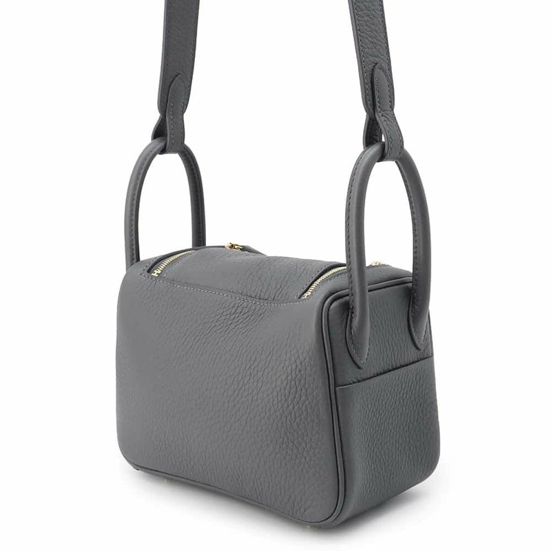 エルメス リンディ2 ミニ アルドワーズ/シャンパンゴールド金具 トリヨンクレマンス W刻印 2wayショルダー