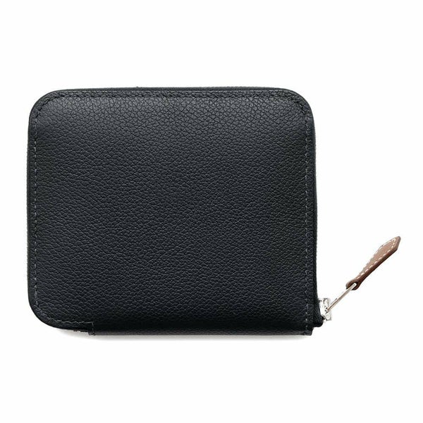 エルメス コインケース アザップコンパクト シルクイン キャバン/シルバー金具 エバーカラー W刻印