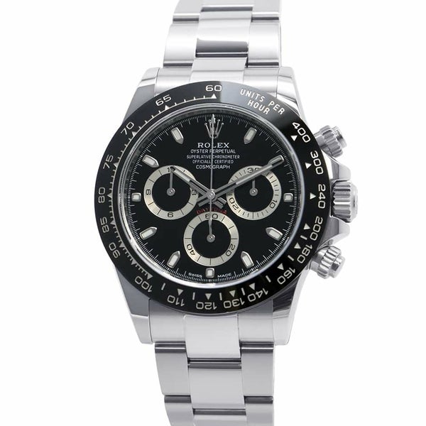 ロレックス コスモグラフ デイトナ ランダムシリアル ルーレット 116500LN ROLEX 腕時計 黒文字盤