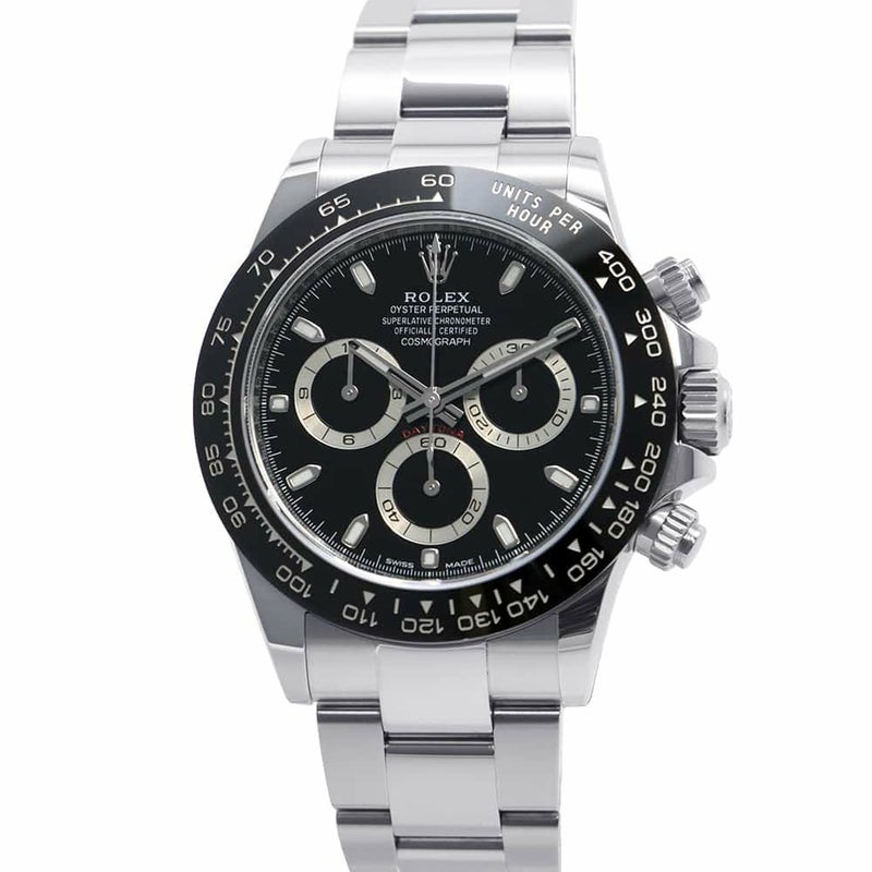 ロレックス コスモグラフ デイトナ ランダムシリアル ルーレット 116500LN ROLEX 腕時計 黒文字盤