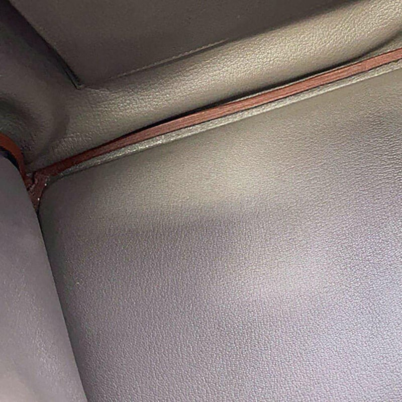 エルメス バーキン40 エタン/シルバー金具 トゴ T刻印 HERMES Birkin ハンドバッグ