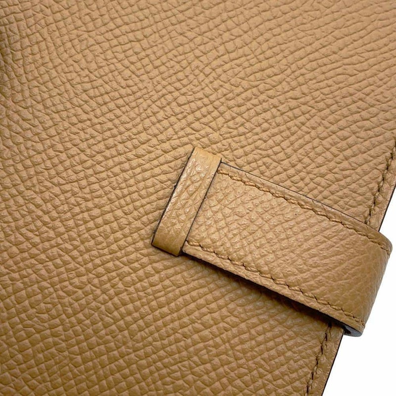 エルメス 長財布 ベアンスフレ ヴェルソ チャイ/モーヴシルベストル/シルバー金具 エプソン U刻印