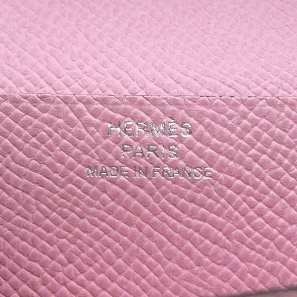 エルメス 長財布 ベアンスフレ ヴェルソ チャイ/モーヴシルベストル/シルバー金具 エプソン U刻印