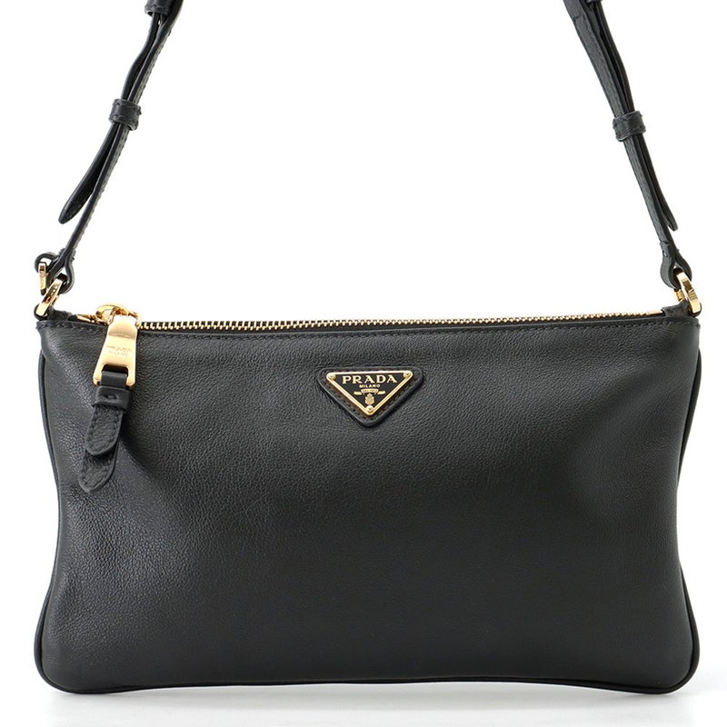 プラダ ショルダーバッグ トライアングルロゴ レザー 1BC238 PRADA バッグ