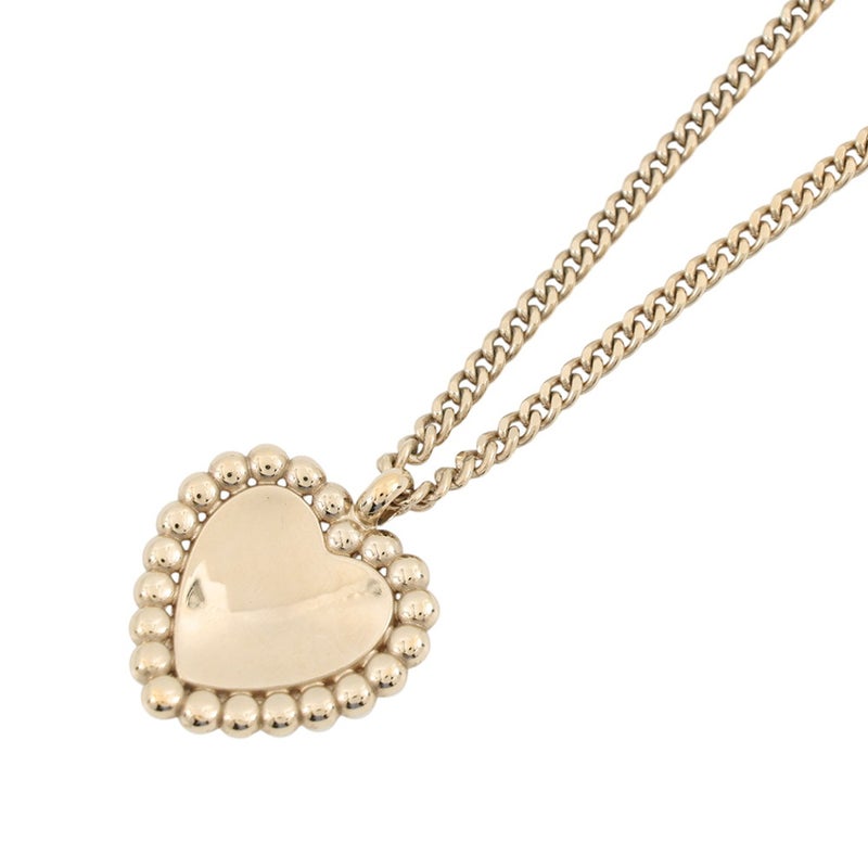シャネル ネックレス ココマーク ハート フェイクパール B25B ABG221 CHANEL アクセサリー