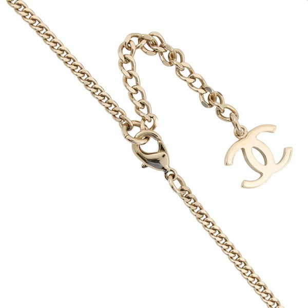 シャネル ネックレス ココマーク ハート フェイクパール B25B ABG221 CHANEL アクセサリー