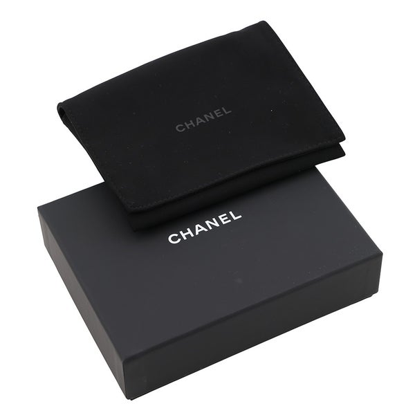 シャネル 三つ折り財布 マトラッセ ココマーク クラシック スモール フラップ ウォレット キャビアスキン AP0230 CHANEL 財布 黒
