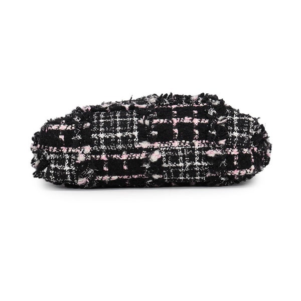 シャネル チェーンショルダーバッグ CHANEL22 スモール カーフスキン AS3260 CHANEL ポーチ付き 黒 白