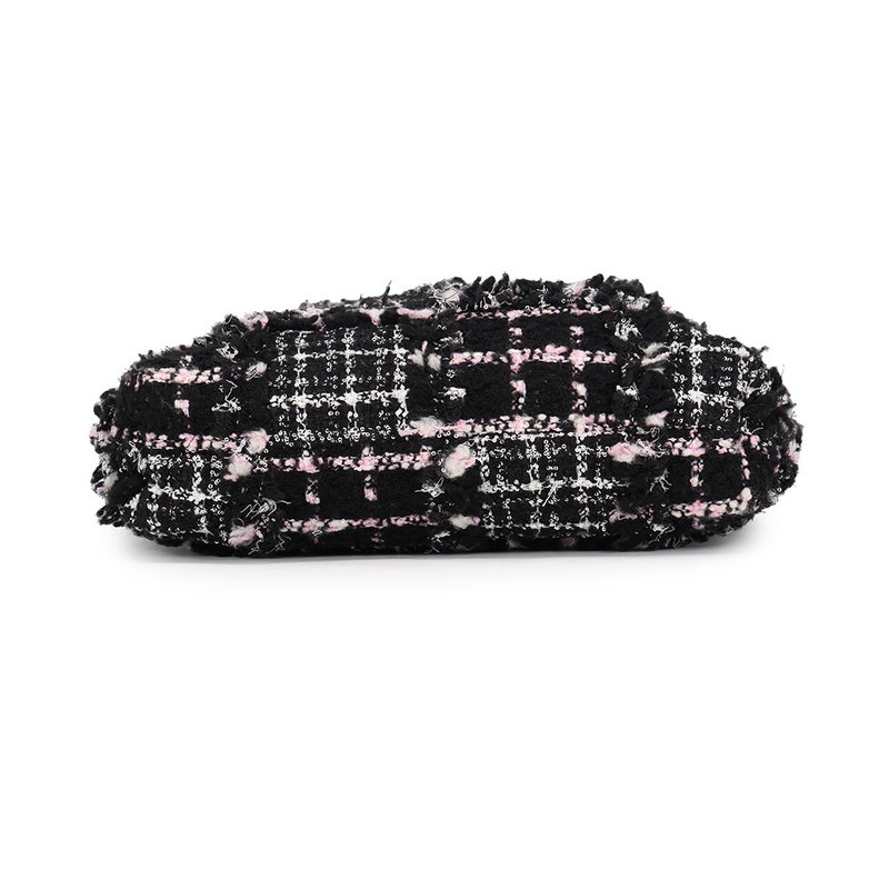 シャネル チェーンショルダーバッグ CHANEL22 スモール カーフスキン AS3260 CHANEL ポーチ付き 黒 白