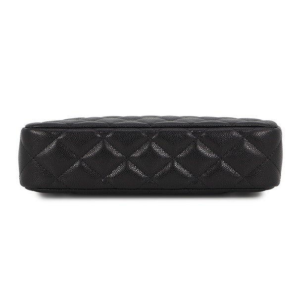 シャネル チェーンショルダーバッグ マトラッセ ココマーク チェーンクラッチ キャビアスキン AP4704 CHANEL 2way 黒
